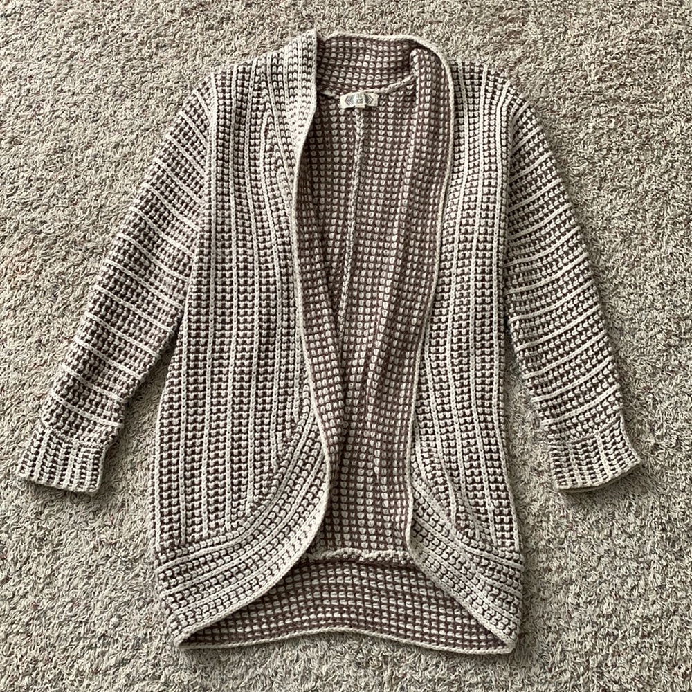 Pink Rose chunky cardigan